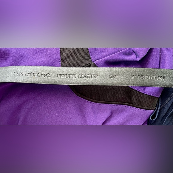 Coldwater Creek Black Belt Accessory - Picture 6 of 6